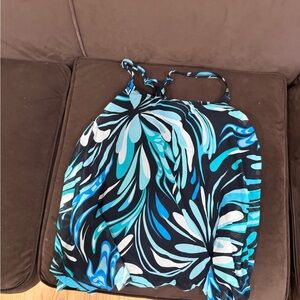 Coco Reef Cassis Swirl Black and Blue Tankini 34DD